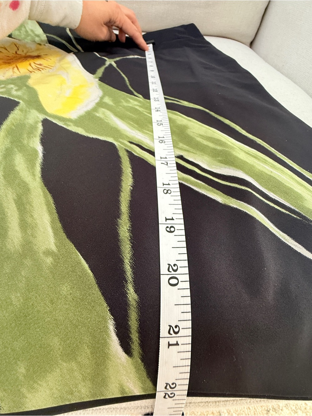 VTG Ralph Lauren Purple Label Silk Floral Runway Archive Skirt Sz 2 - Picture 9 of 11